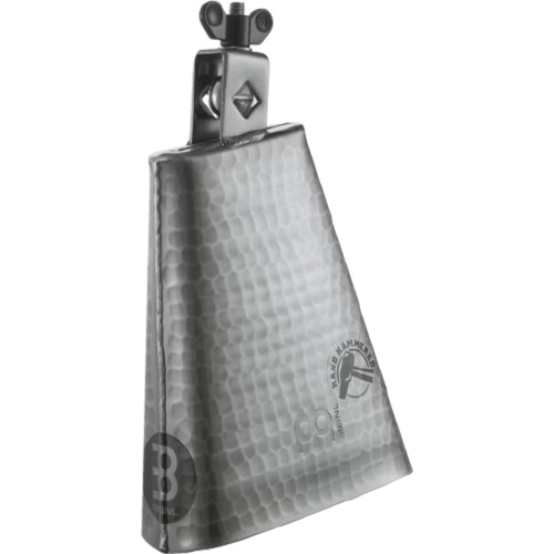Meinl 6 1/4" Hand Brushed Steel Cowbell - Silver Finish