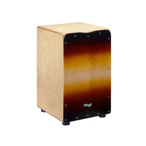 Stagg Medium Sized Cajon - Sunburst