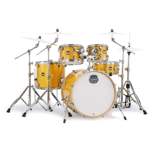 Mapex Mars Birch 5pc Drum Kit Sunflower Sparkle