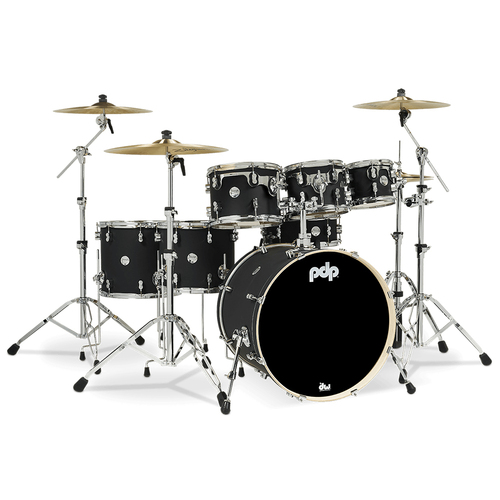 PDP Concept Maple 22" 7 Piece Shell Pack - Satin Black