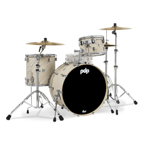PDP Concept Maple 3pc 24" Shell Pack - Twisted Ivory