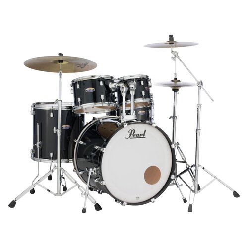 Pearl Decade Maple 22" 5pc Fusion Drum Kit With Hardware - Black Ice