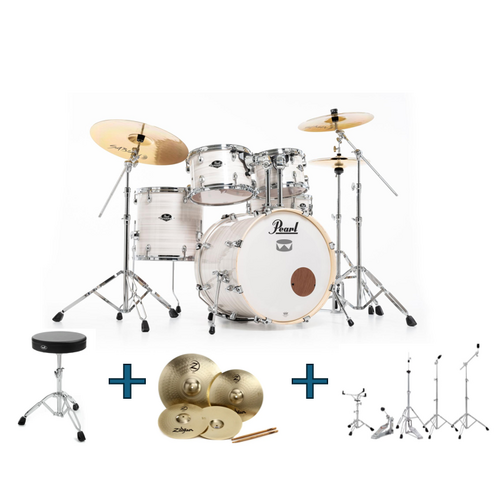 Pearl EXX Export Plus 22" Fusion Package - Slipstream White