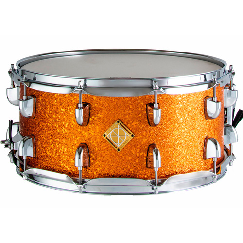Dixon Classic Snare Drum 14 x 6.5 Orange Sparkle