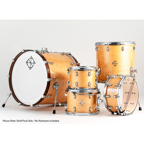 Dixon 5pc 20" Maple Cornerstone Shell Pack - Natural Gloss Finish