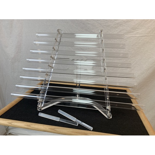 8 Note Crystal Harp - With Case