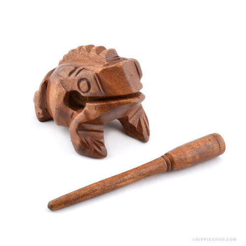 Wooden Frog Guiro - Small
