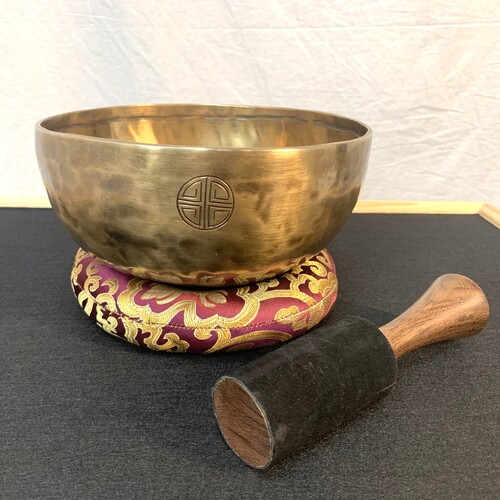 Brass Singing Bowl 8.5" - Full Moon