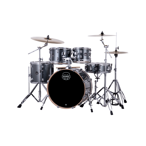 Mapex Venus 22" 5-Piece Drum Kit w/ Hardware and Cymbals